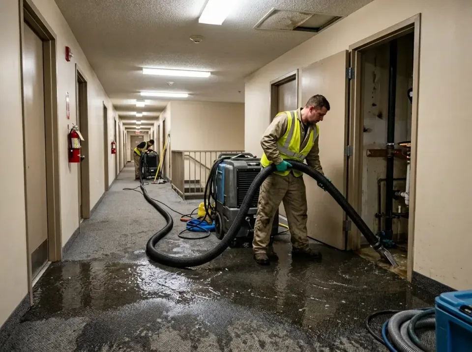 multi-unit-apartment-hallway-f-005 — frequently asked questions, Emergency Burst Pipe Water Extraction & Removal in Californ…